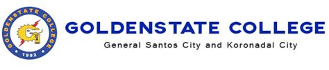 golden state college general santos city courses offered|Golden State College.